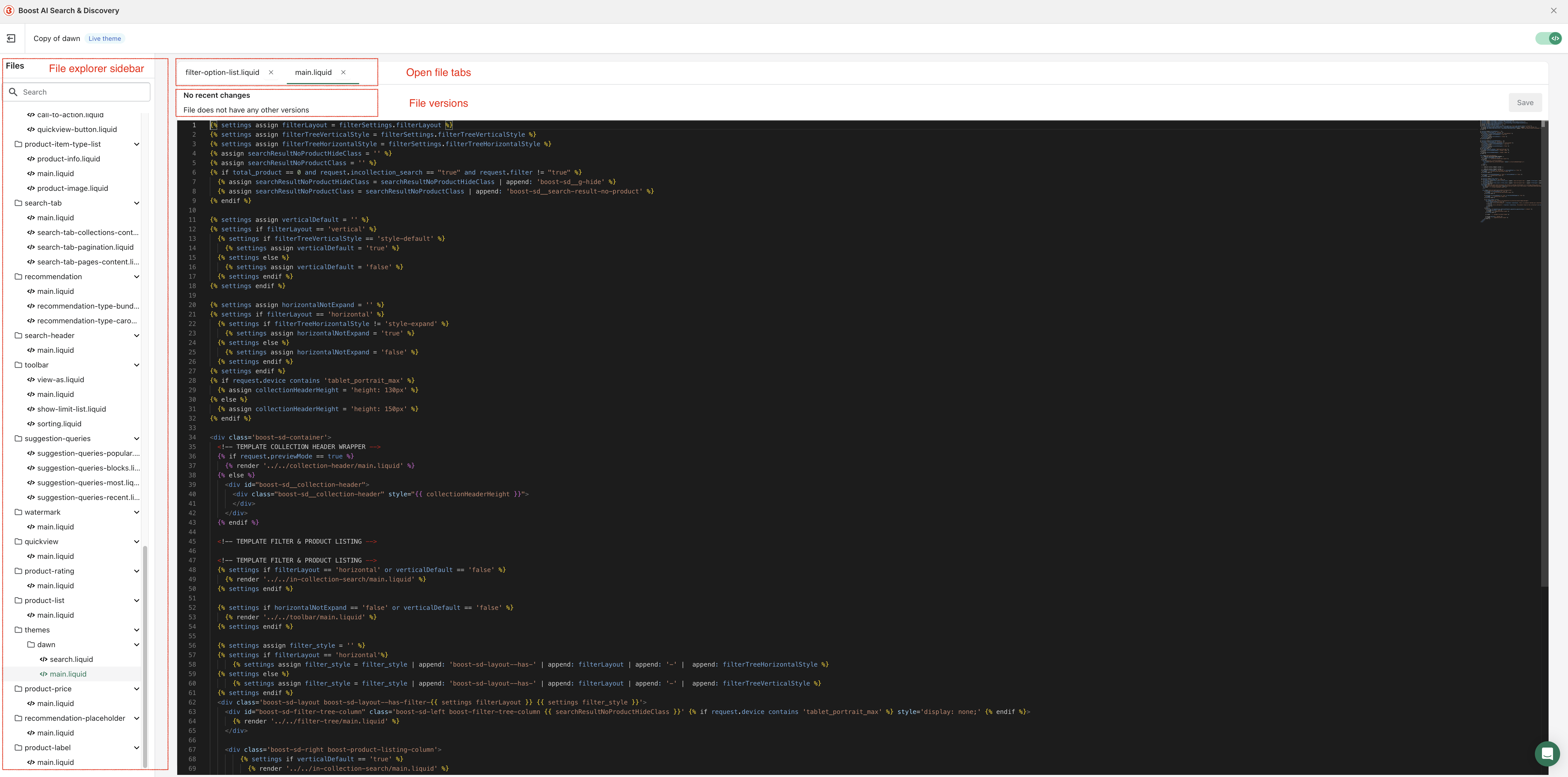 Turbo Code Editor Screenshot